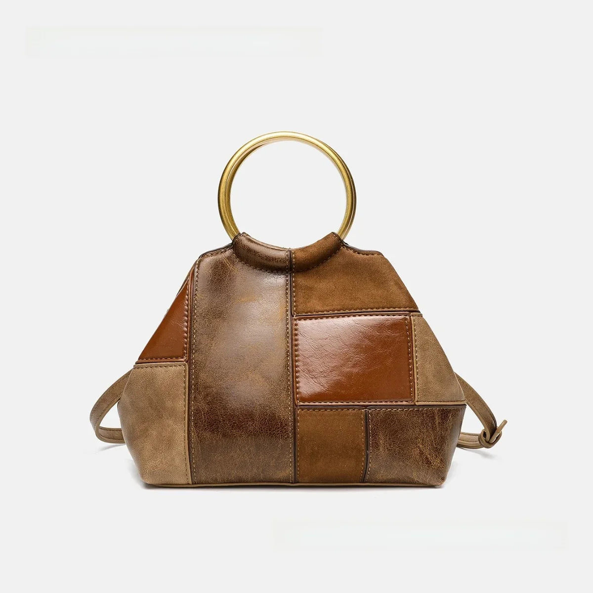 Sienna – Bolso para Clases de Piel Patchwork para Mujer - OSMARA Fashion - vista 2
