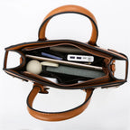 ESTRELLA - Bolso Bandolera Rectangular de Piel