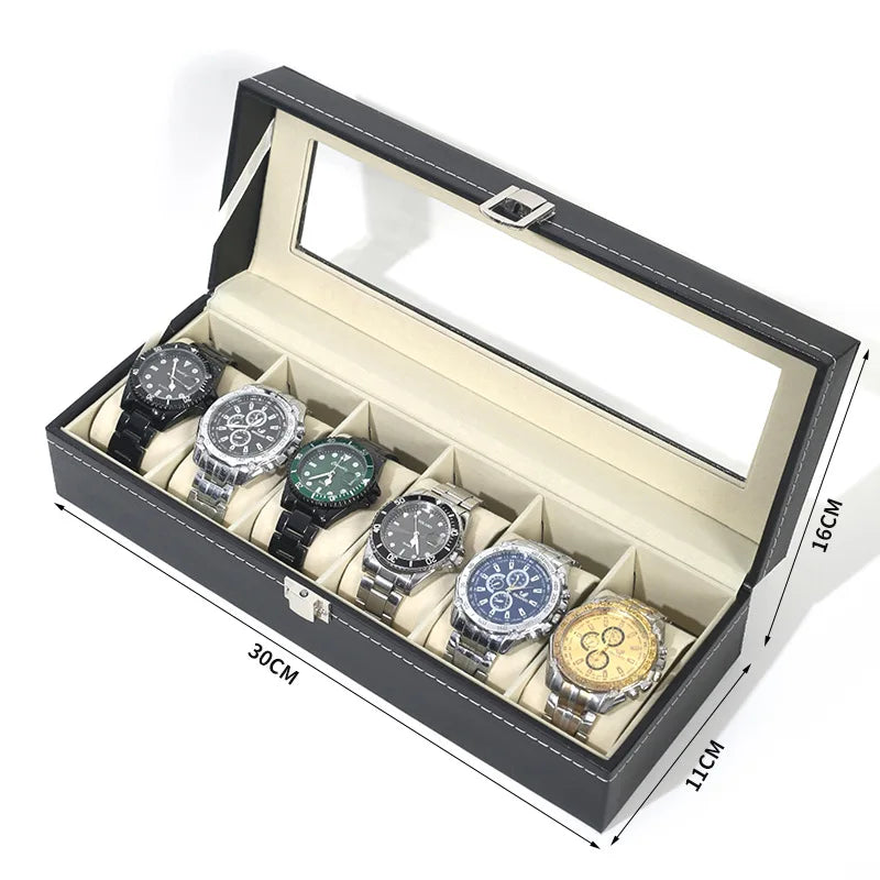Estuche organizador de relojes