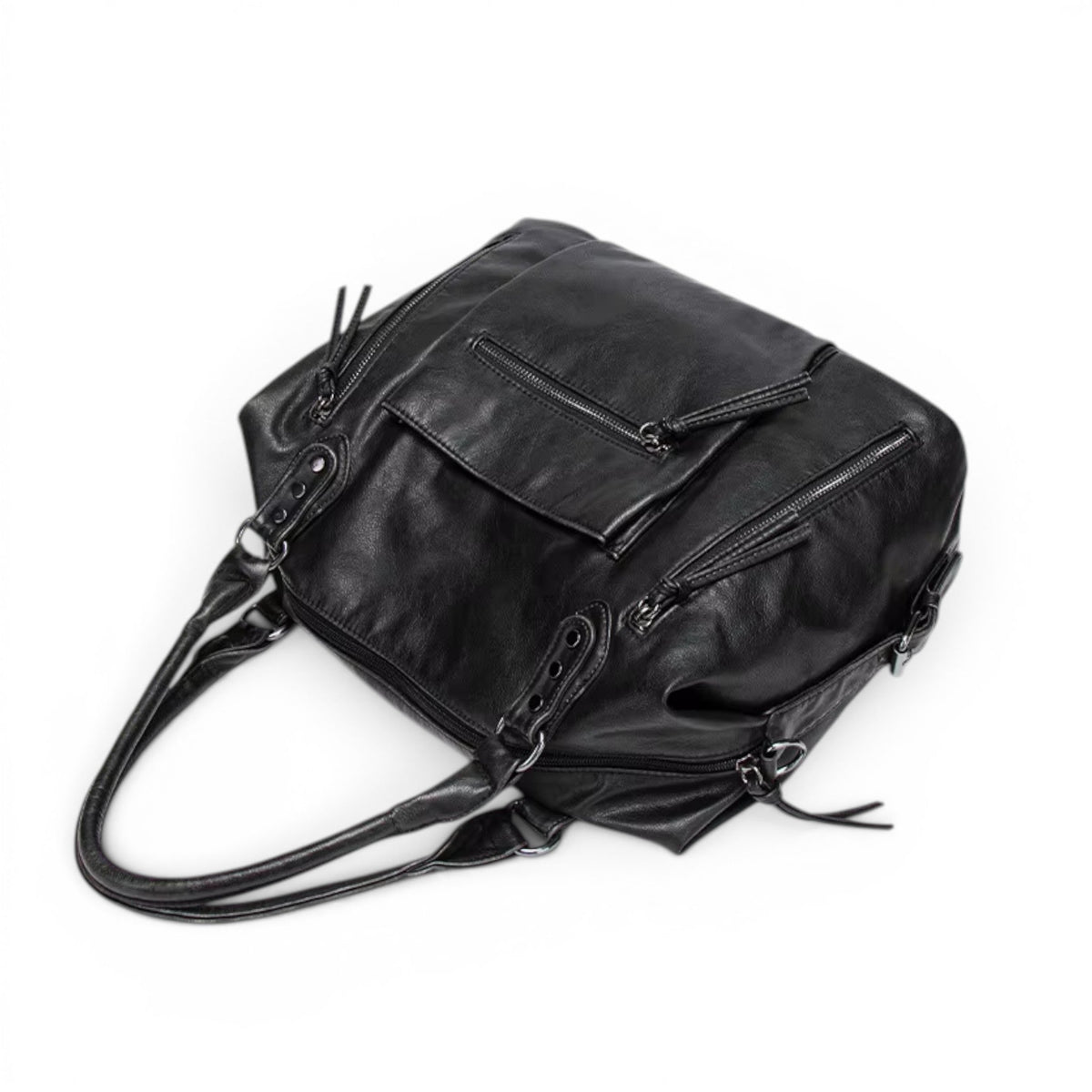 QARYA - Bolso para Clases de Piel Multibolsillos - OSMARA Fashion - vista 12