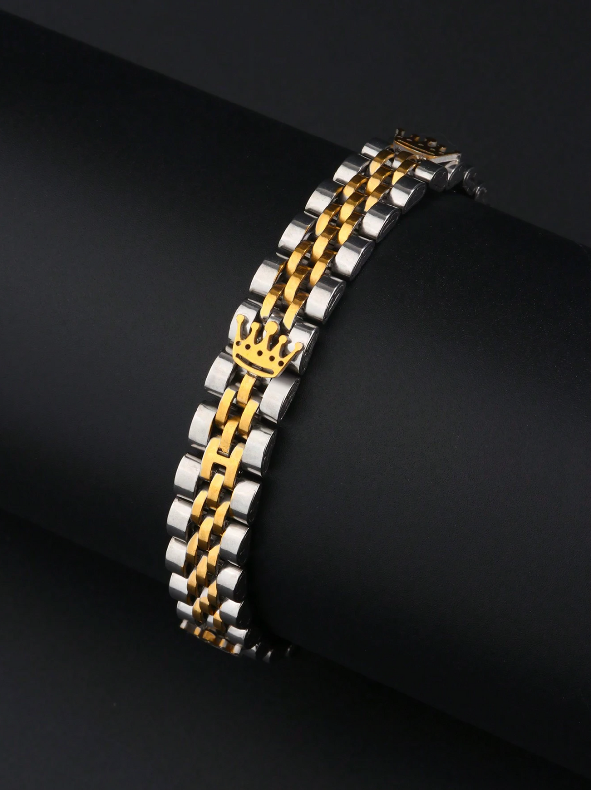 Bracelet Crown Steel