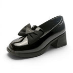 Bellarya - Mocasín Mujer de Charol Lazo Elegante