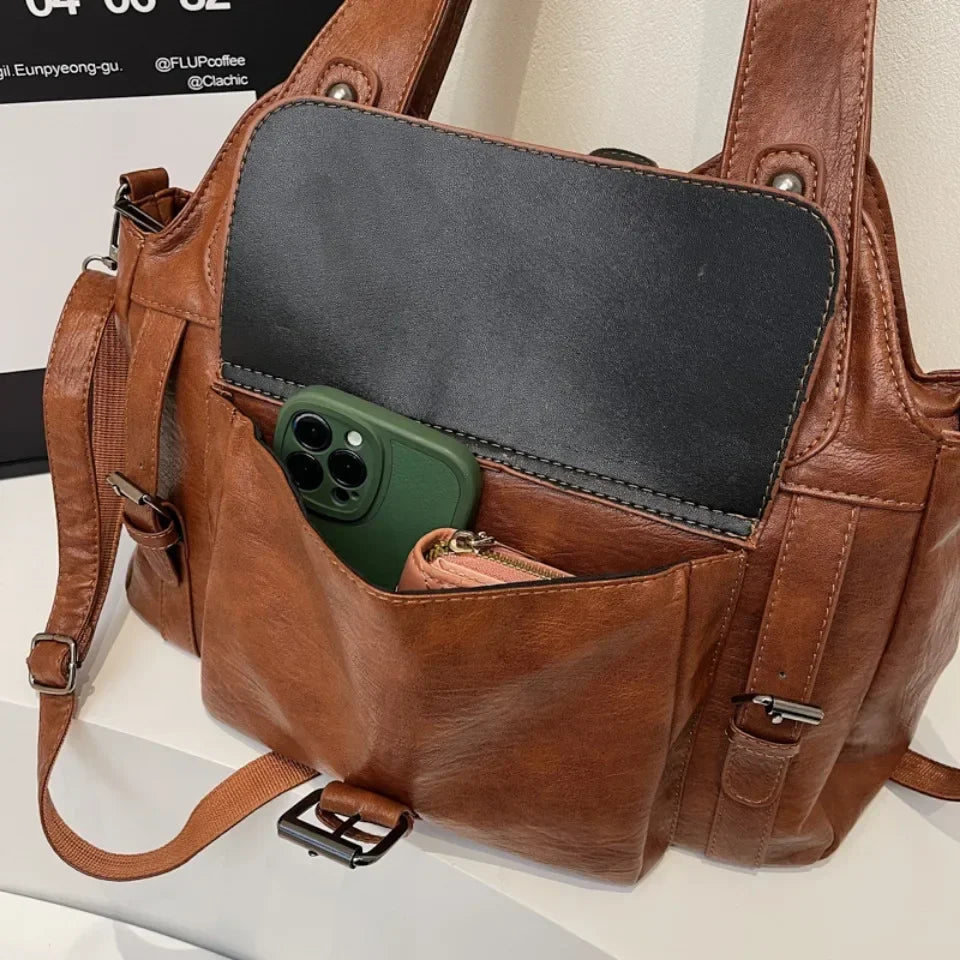 SEFA - Bolso para Clases Vintage y Práctico - OSMARA Fashion - vista 11