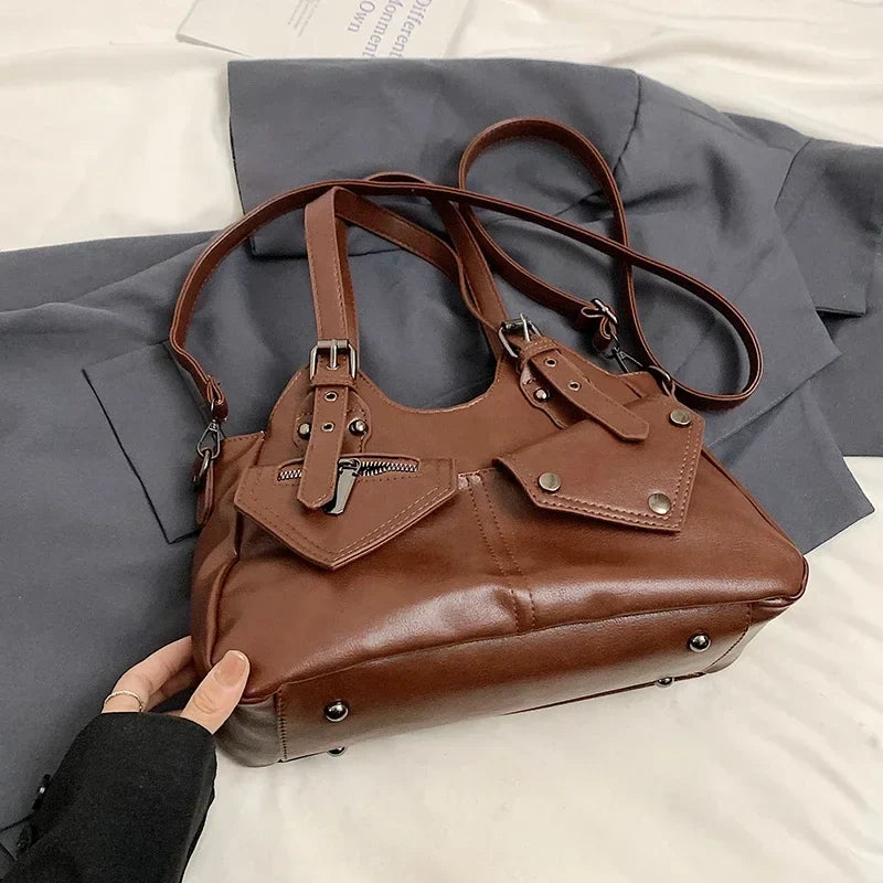 CYNTHIA - Bolso para Clases de Piel Multibolsillos - OSMARA Fashion - vista 10