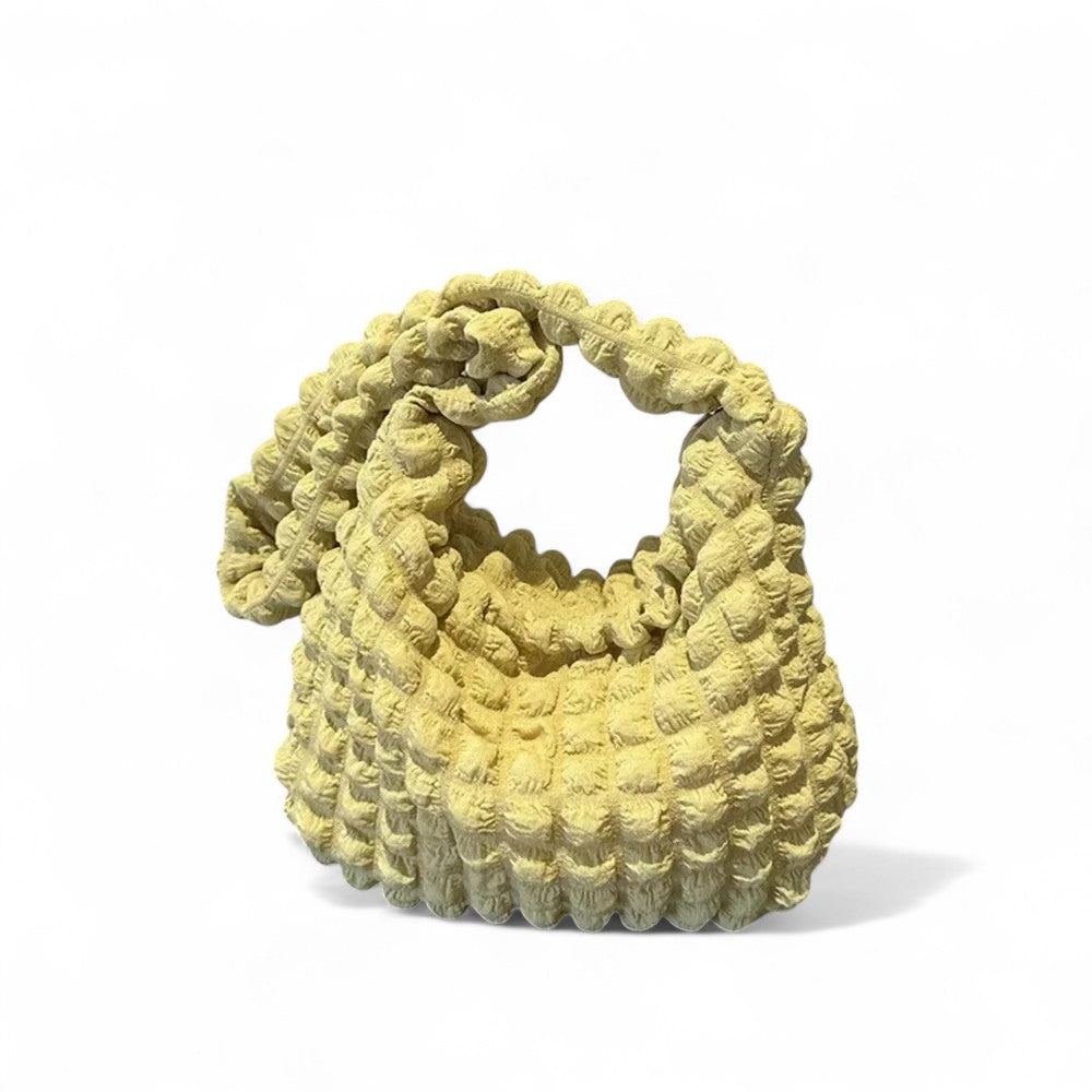 POUF - Bolso Bandolera de Cuadros