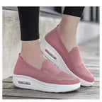 Kaven - Mocasín de Cuña Mujer de Suela Air
