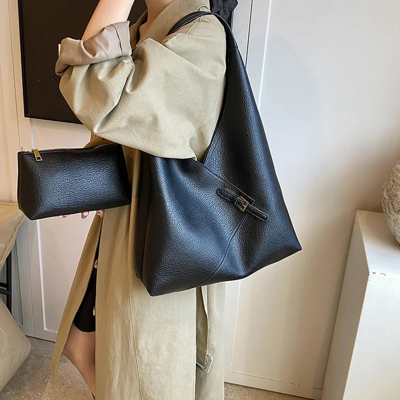 LICA - Bolso para Clases Grande de Piel Flexible - OSMARA Fashion - vista 6