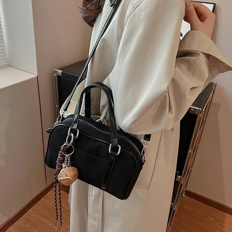 MOLY - Bolso Bandolera de Ante
