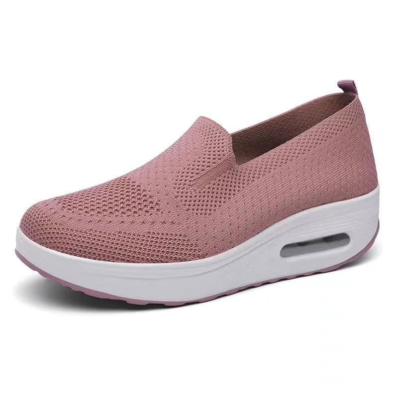 Kaven - Mocasín de Cuña Mujer de Suela Air