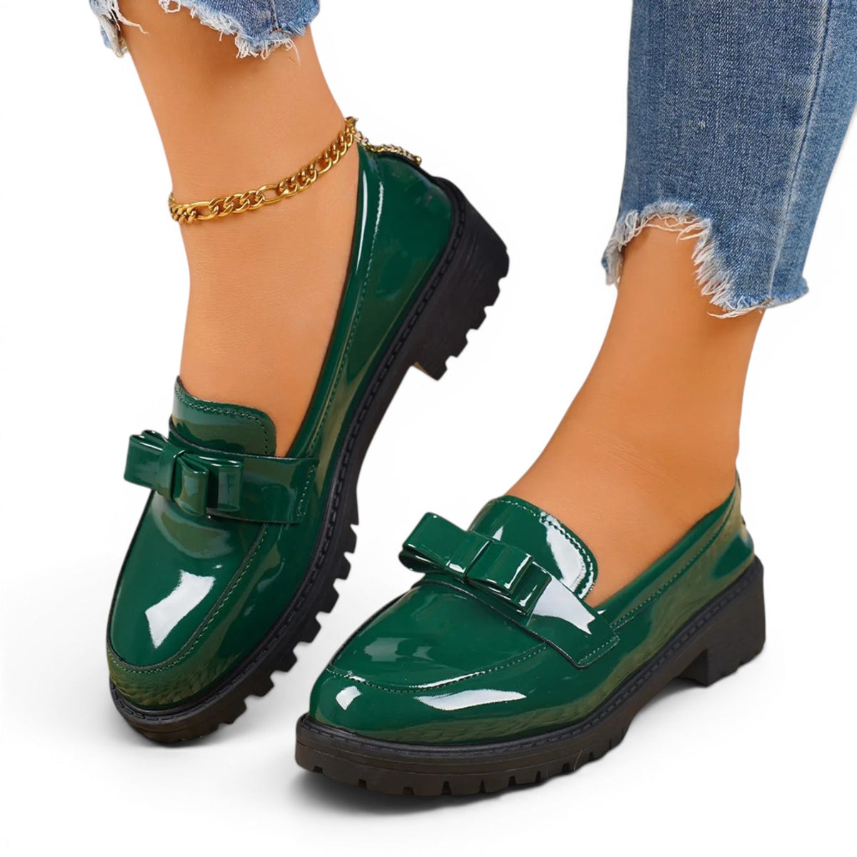 Celmya - Mocasín Mujer de Charol Chic y de Tendencia