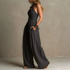 Alva | Mono Elegante con Escote Cruzado - OSMARA Fashion - vista 4