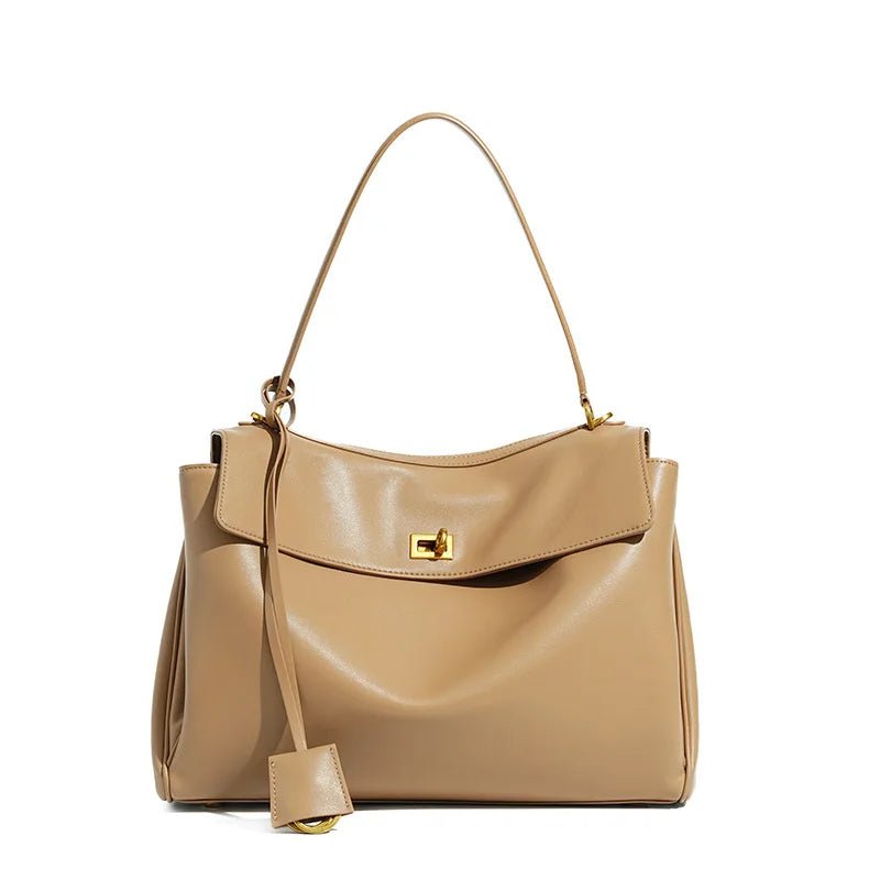KELLY - Bolso de Piel Lisa Refinado