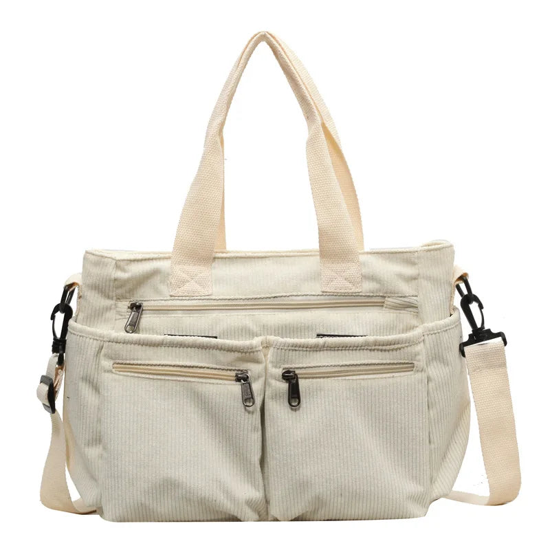 KATIA - Bolso Bandolera Grande de Pana