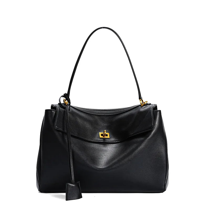 KELLY - Bolso de Piel Lisa Refinado