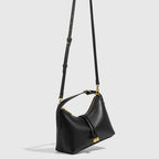 Laufey – Sac hobo en cuir lisse pour femme