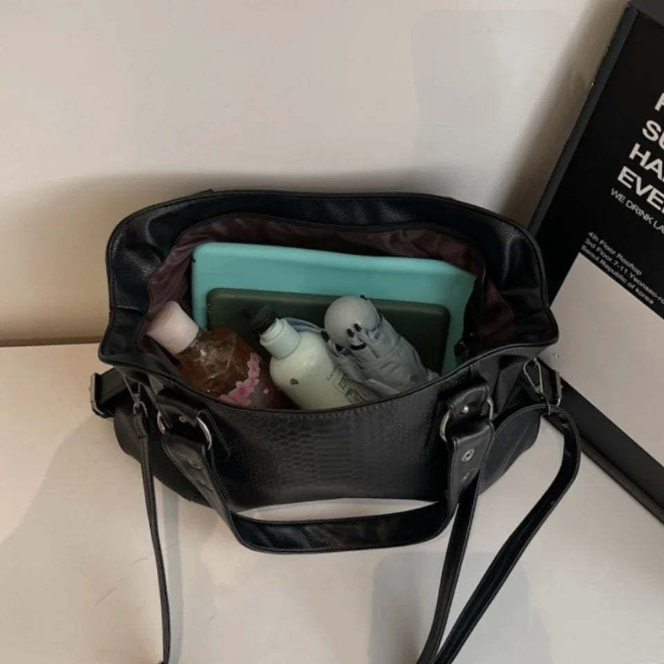 RUBI - Bolso para Clases de Lujo en Piel Grabada - OSMARA Fashion - vista 8