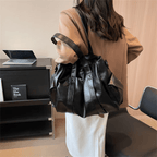 MÉLANIE - Bolso para Clases Amplio de Piel Flexible - OSMARA Fashion - vista 4