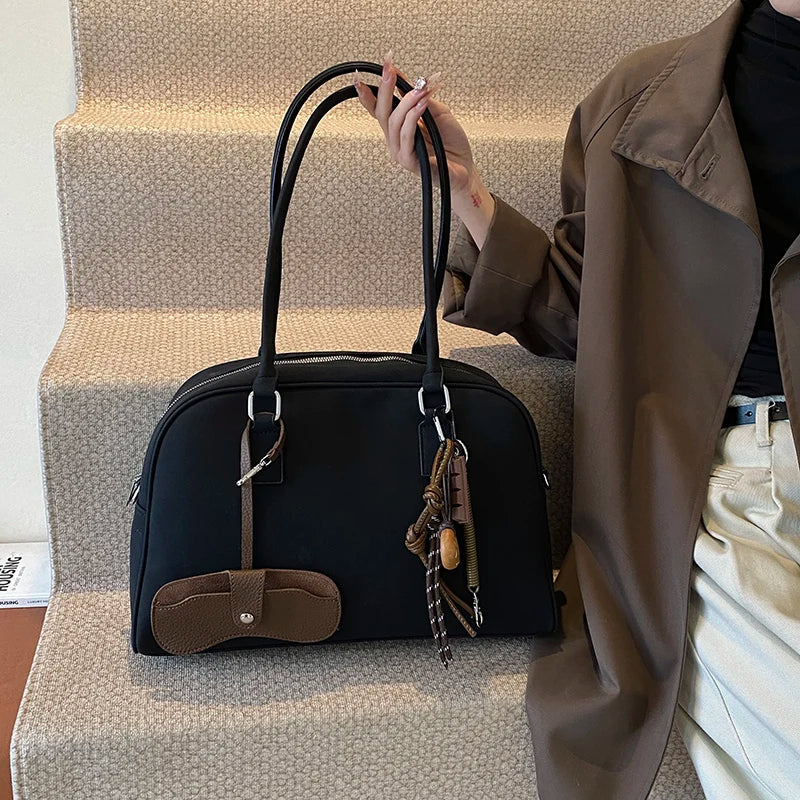 MARIA - Bolso Bandolera para Clases de Ante - OSMARA Fashion - vista 5