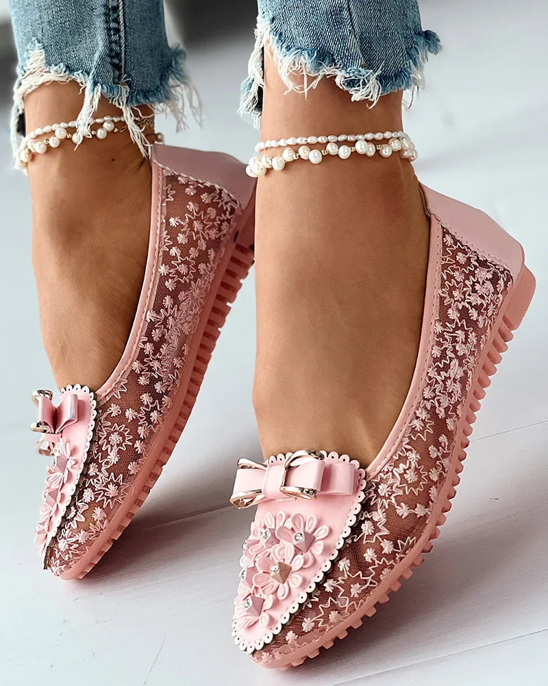 Bailarinas Encanto Floral - OSMARA Fashion - vista 3