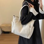 WILLA - Bolso para Clases Grande de Pana - OSMARA Fashion - vista 12