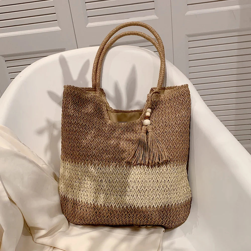 REMA - Bolso de Playa de Rafia - OSMARA Fashion - vista 8