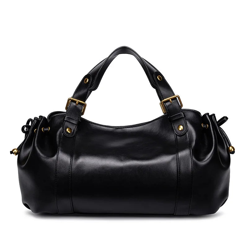 Bolso de mano vintage con cordón plisado - OSMARA Fashion - vista 4