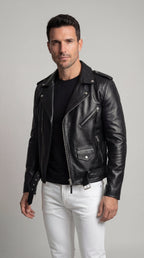 Austin | Chaqueta bomber de piel