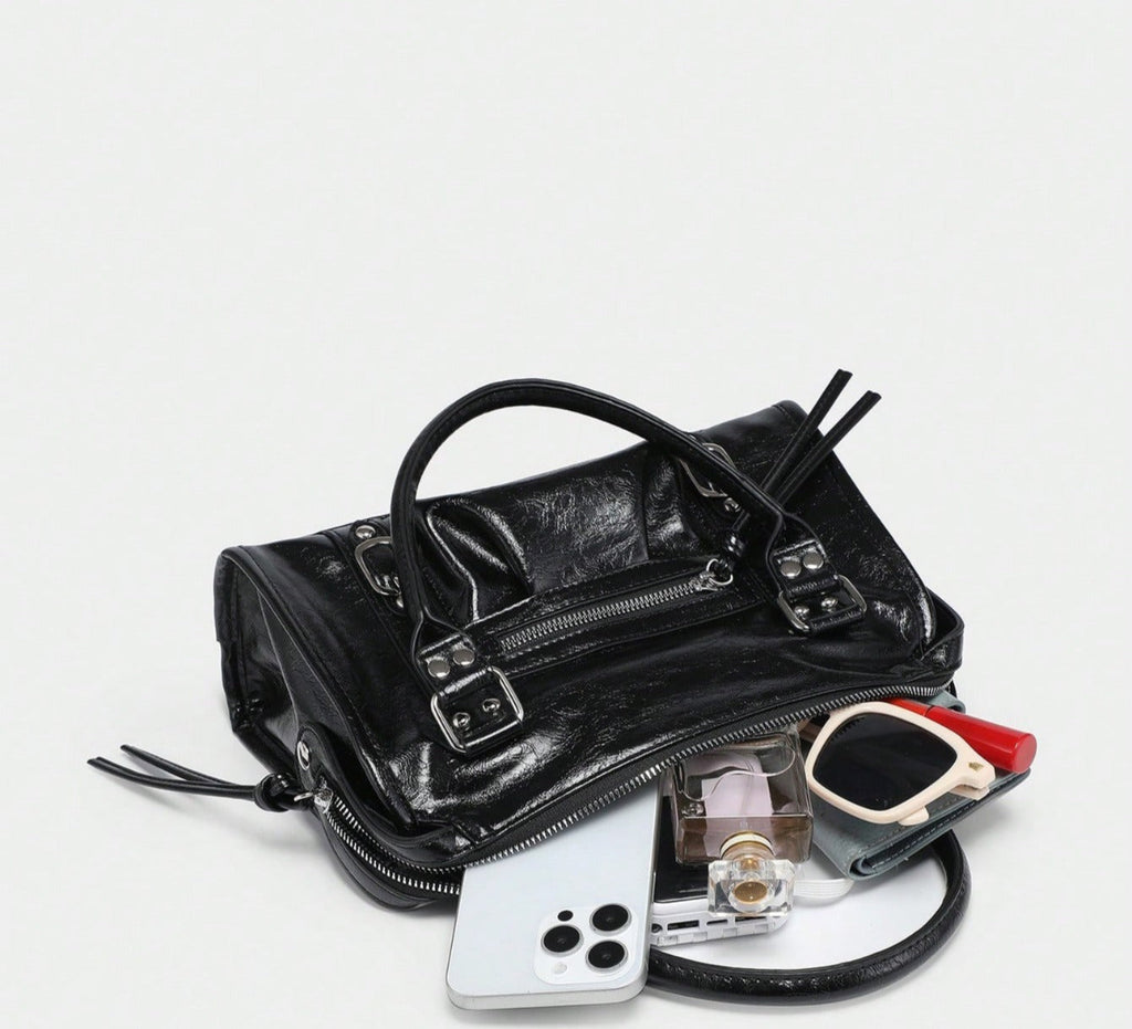 MAELYS - Sac en cuir vintage tendance
