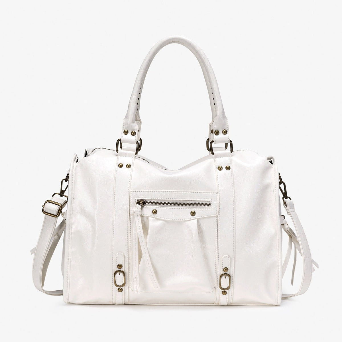 DARYA - Bolso para Clases Grande de Piel Vintage - OSMARA Fashion - vista 3