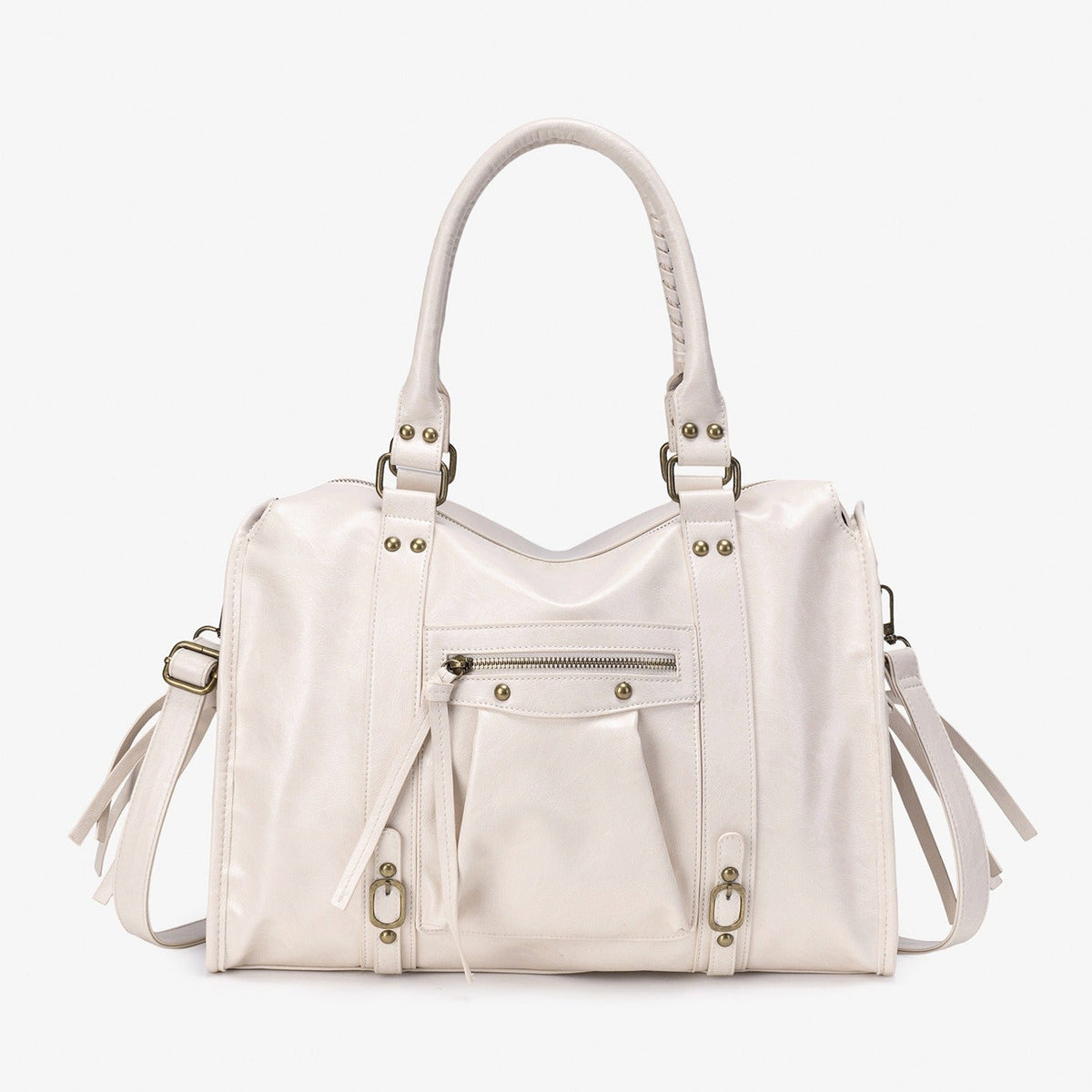DARYA - Bolso para Clases Grande de Piel Vintage - OSMARA Fashion - vista 4