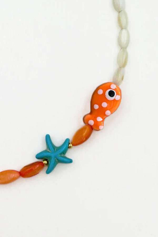 Collar de Pez Payaso con Lunares