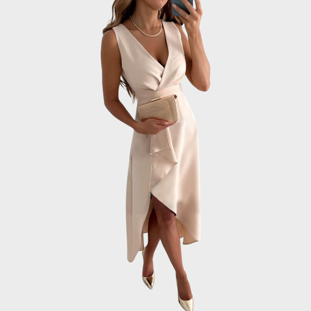 Mila | Elegante Vestido Cruzado - OSMARA Fashion - vista 3