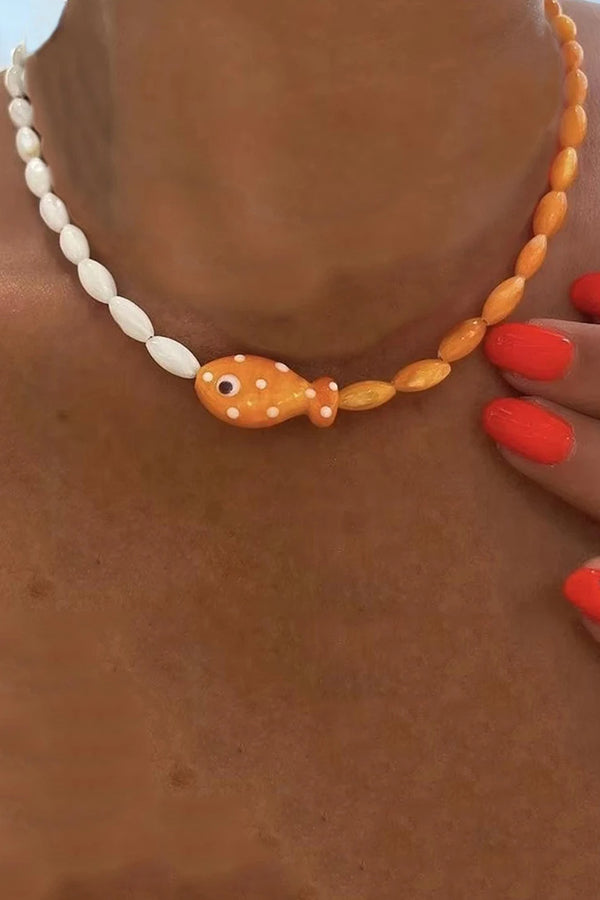 Collar de Pez Payaso con Lunares