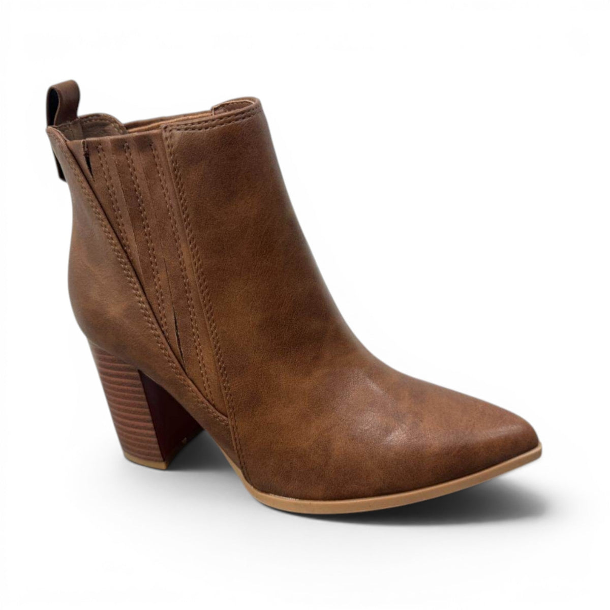 Gianys - Bota Campera Baja de Tacón