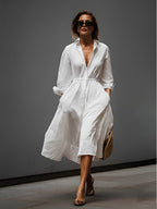 Margarida | Robe longue fleurie romantique