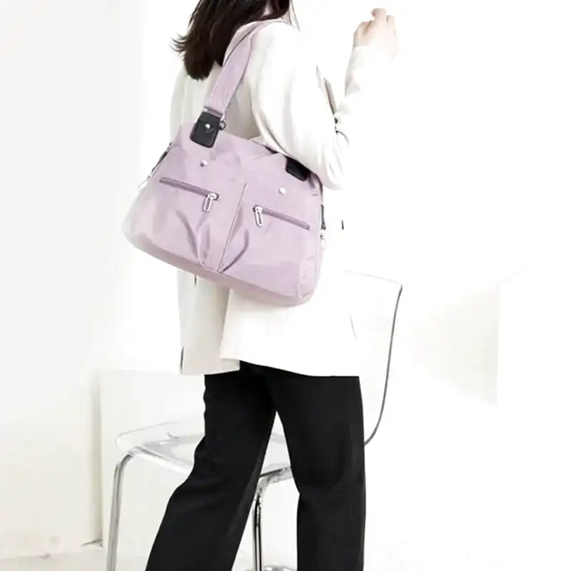 BEATRIZ - Bolso para Clases Tote Multibolsillos - OSMARA Fashion - vista 9