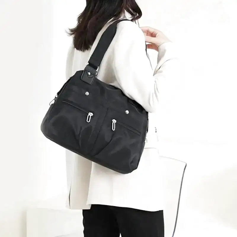 BEATRIZ - Bolso para Clases Tote Multibolsillos - OSMARA Fashion - vista 6