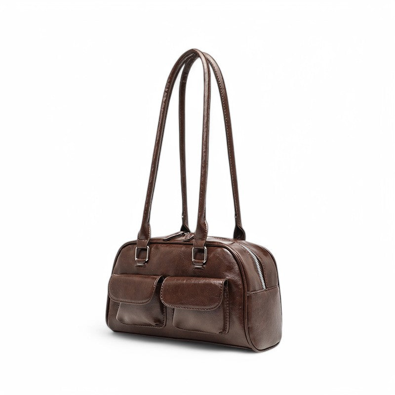 GARANCE - Bolso Elegante de Piel Multibolsillos