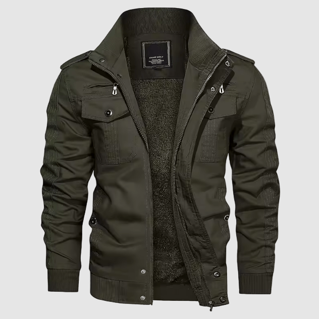 Chaqueta de aviador Aiden para hombre – Calidez y estilo urbano