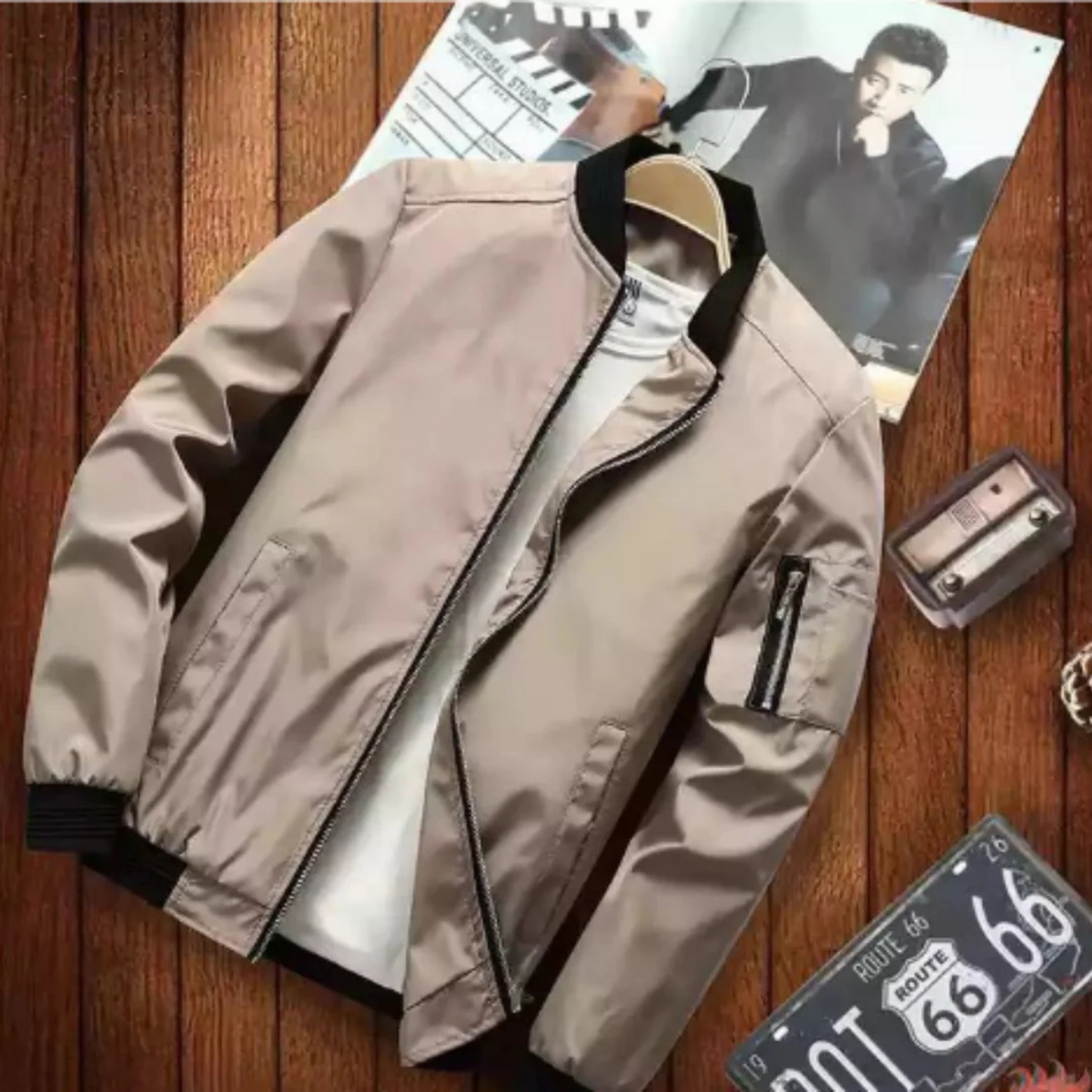 Sacha Blouson Hombre - Multi-Bolsillos Cortavientos | Urbano