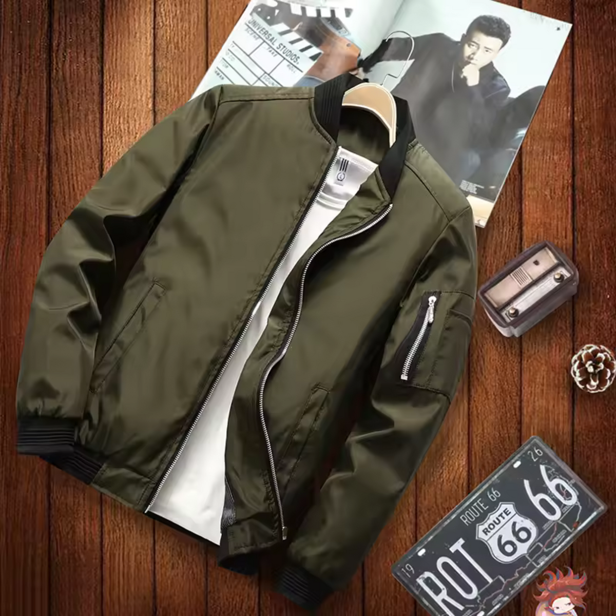 Sacha Blouson Hombre - Multi-Bolsillos Cortavientos | Urbano