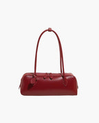 Bolso baguette Ella de cuero vegano vintage
