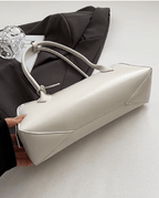 Bolso baguette Ella de cuero vegano vintage
