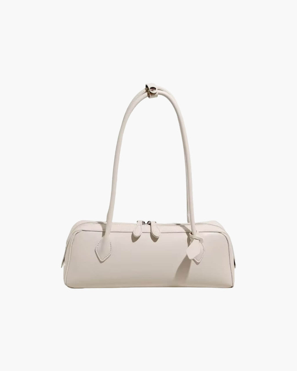 Bolso baguette Ella de cuero vegano vintage