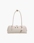 Bolso baguette Ella de cuero vegano vintage
