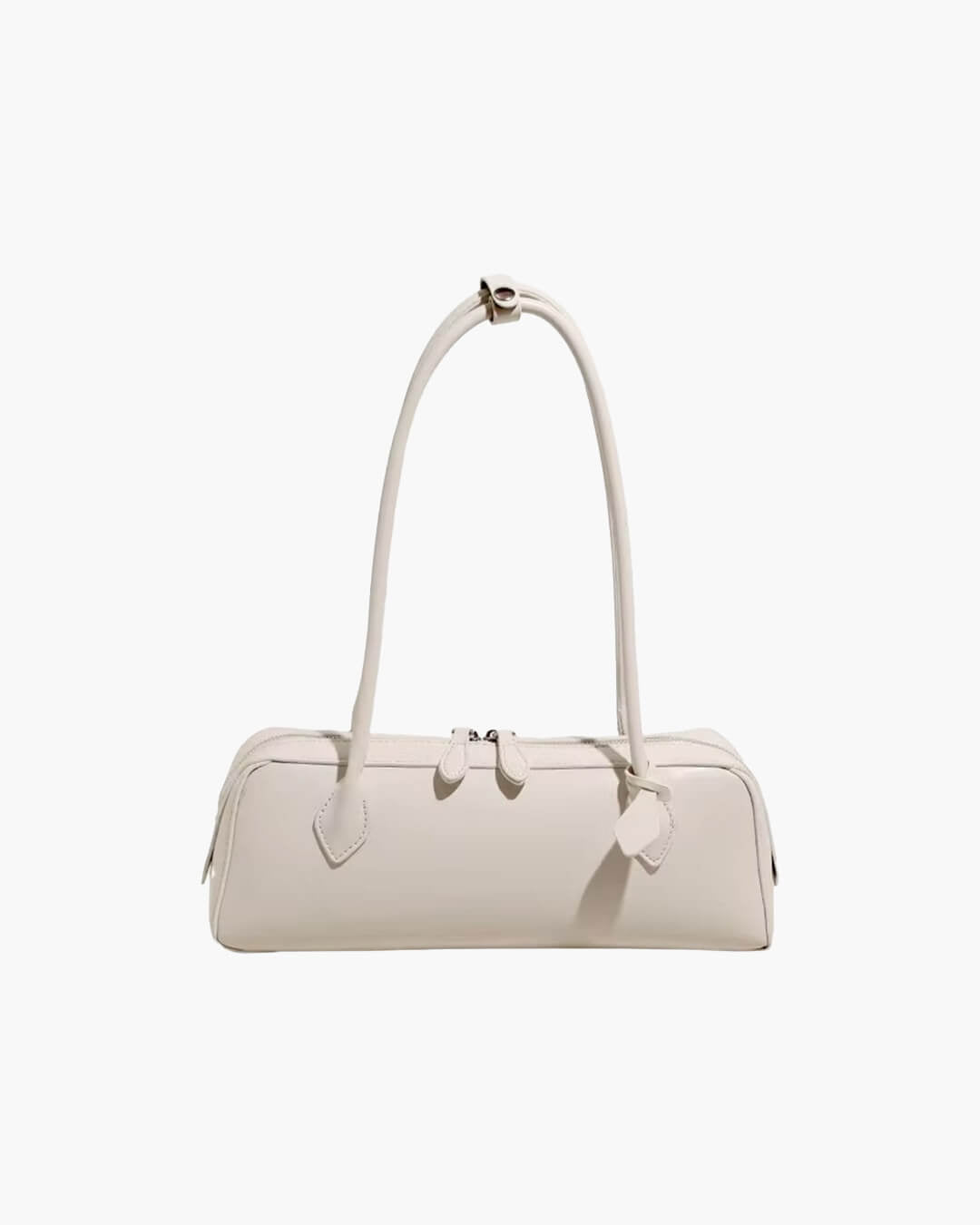Bolso baguette Ella de cuero vegano vintage