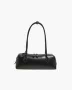 Bolso baguette Ella de cuero vegano vintage