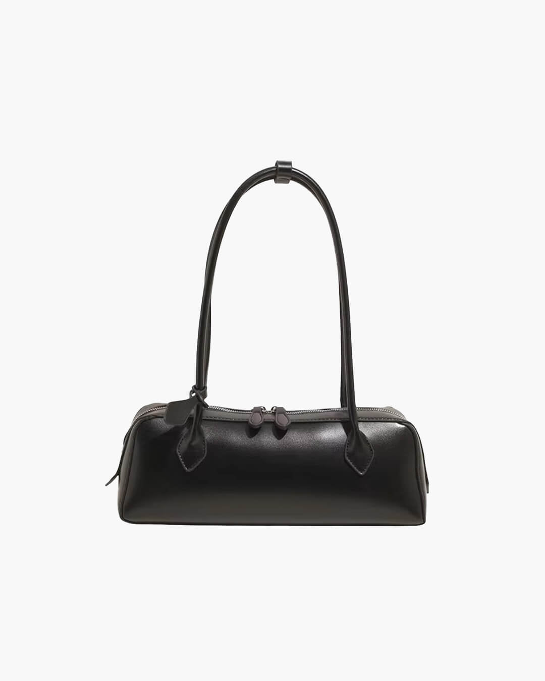 Bolso baguette Ella de cuero vegano vintage