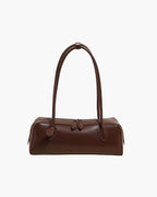 Bolso baguette Ella de cuero vegano vintage