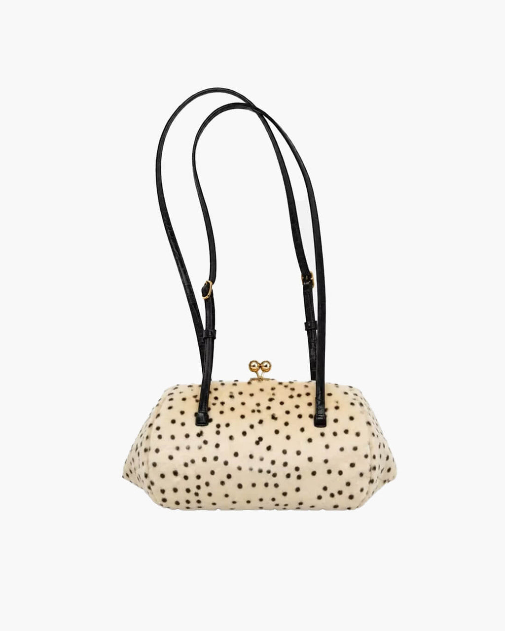 Bolso de Hombro Nina de Pelo Sintético Estampado